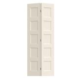 30 in. x 80 in. Conmore Primed Bi-Fold Door