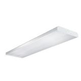 4 ft White 2-Light Fluorescent Wraparound