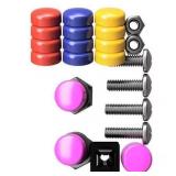 Cruiser License Plate Fastener Caps Kit 82500