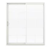 72x80 V-2500 White Patio Door
