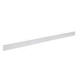 37 in. W Cultured Marble Vanity Splash White