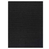 Oasis Solid Dark Gray 5 ft x 7 ft Rug