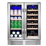 24" Dual Zone Beverage Cooler