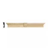 PED01DBL White Door Pediment Moulding