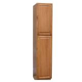 Hampton 18x24x90 Pantry Cabinet, Oak