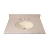 31 in. W Granite Vanity Top (Beige)