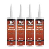 Asphalt Crack Filler 10 oz (4-Pack)