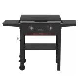 Daytona 2-Burner Propane Gas Griddle Black