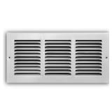 14 in. x 6 in. Steel Return Air Grille - White