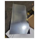 Plastic sheet with mirror like reflection