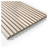 White Elm Slat MDF Acoustic Wall Panel 4-Pack