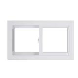 Low-E Argon Vinyl Sliding Window