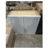 30" x 13" x 30" White Wall Cabinet