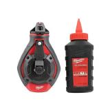 100 ft Bold Line Chalk Reel Kit with Red Chalk
