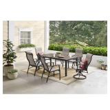 Hampton Bay Felton Falls 7-Pc Dining Set (2)