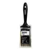 (2) 2 in. Polyester Flat Utility Paint Brush
