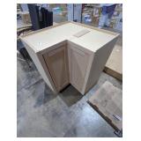 Unfinished Lazy Susan Base Cabinet 28.25"x16.5"