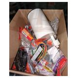Box Lot Of Assorted Home Improvement Items