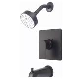 i4 1-Handle Tub & Shower Trim Matte Black