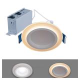 Halo White 4 in LED Canless Recessed Downlight