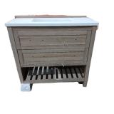 36"W x 18"D x 34 1/2"H Vanity