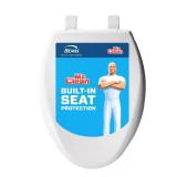 BEMIS Mr. Clean Elongated Toilet Seat, White