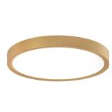 Gold Square LED Ceiling Light, Adjustable CCT