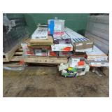 Skid Assorted Vinyl Plank Flooring & Tiles