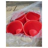 Box Lot of Plastic Containers
