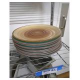 Ceramic/Melamine Dinner Plate Lot