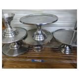 Metal Cake Stands Shelf Lot