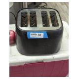 Four-Slice Toaster with Dual Controls