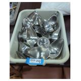 Collection of Silver-Colored Gravy Boats