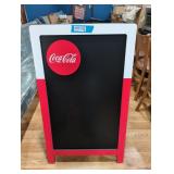 Coca-Cola Standing Chalk Board