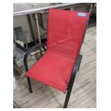 Red Outdoor Patio Chairs