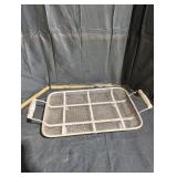 Industrial Style Metal Mesh Tray