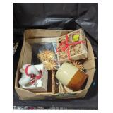 Holiday Decor and Miscellaneous Items Box Lot