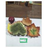Leaf-Shaped Ceramic Dish Set
