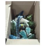 Collection of Miniature Decorative Trees