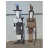 Rustic Thanksgiving Folk Art figurines