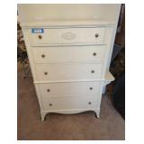 5 Drawer Dresser 34" W x 50 1/2" H