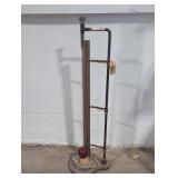 Vintage industrial 4 roll stand