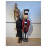 Pair of Whimsical Decorative Figures