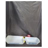 Vintage Glasbake Baking Dishes Set