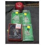 Assorted Holiday Figurine Ornaments
