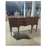 Mahogany Sideboard with Brass Handles