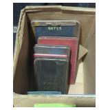 Vintage Wooden Book-Inspired Notebooks Collection
