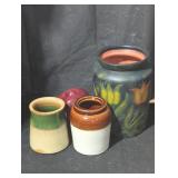 Assorted Decorative Ceramic Jars