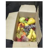 Collection of Vintage Faux Fruit Decor