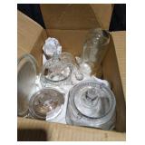 Clear Glassware Box Lot